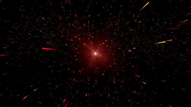 粒子爆炸星系图片下载