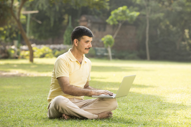 印度中年男人 - 商业图片图片下载