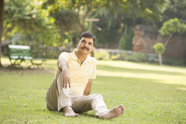 印度中年男人 - 商业图片图片下载