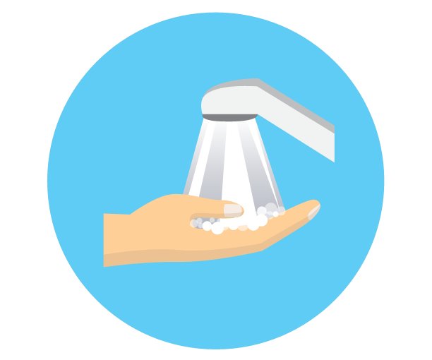 洗手。洗手液。矢量插图，平面设计。图片下载