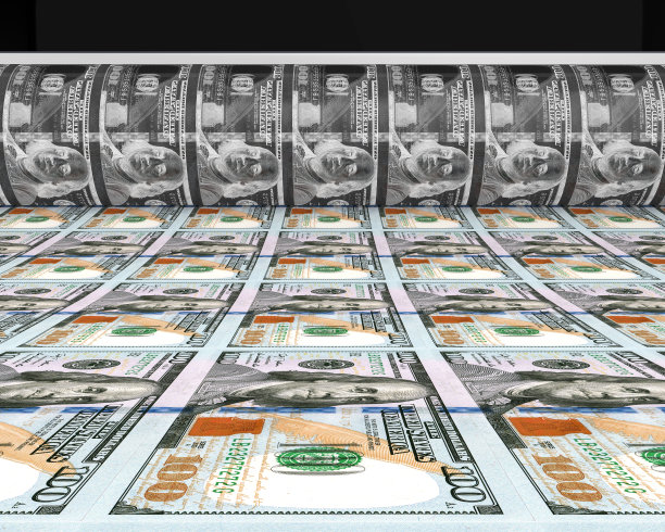 印100美元钞票图片下载