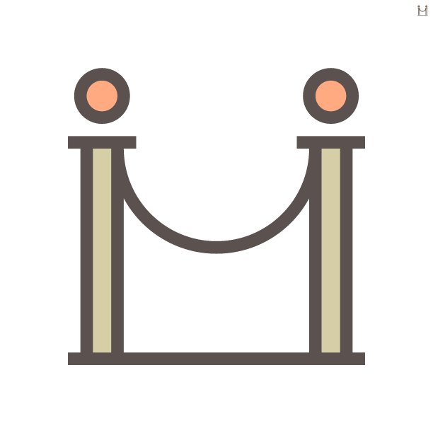 路障站剧场图标图片下载