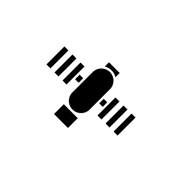 卫星图标平面矢量模板设计流行图片下载