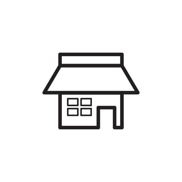 店面前端图标平面矢量模板设计新潮图片下载