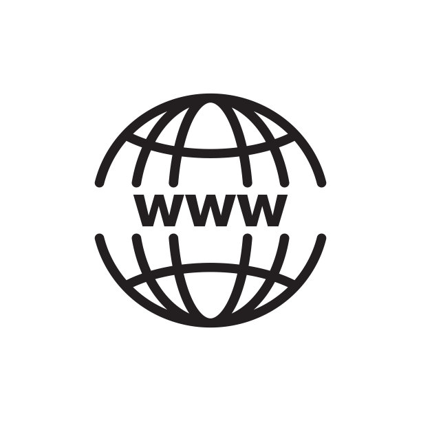 热门网站图标扁平矢量模板设计图片下载