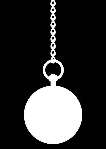 怀表的钟摆。插图。图片下载