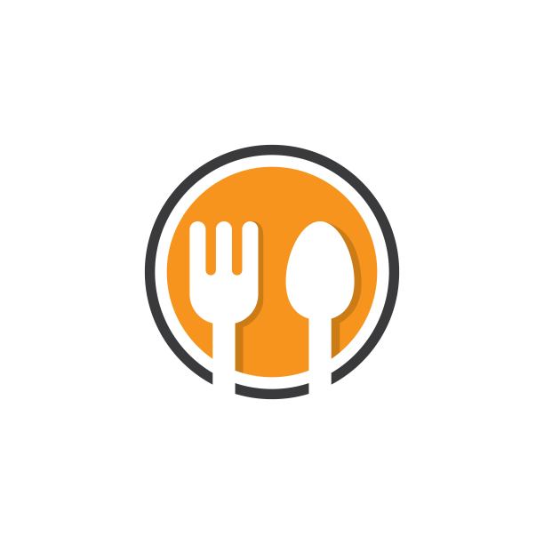 餐厅标识矢量图标图片下载