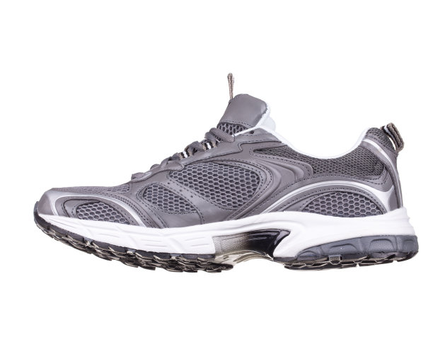 运动鞋的侧视图。图片下载