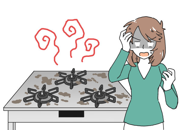 一个懒惰的女人打扫的插图图片下载