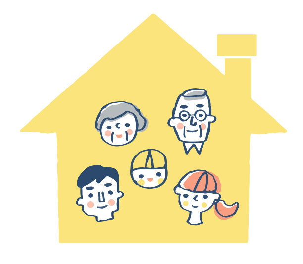 五口之家图片下载