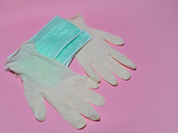 医用口罩和医用手套图片下载