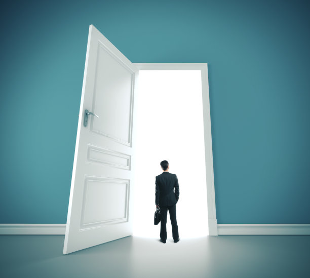 商人和公文包图片下载