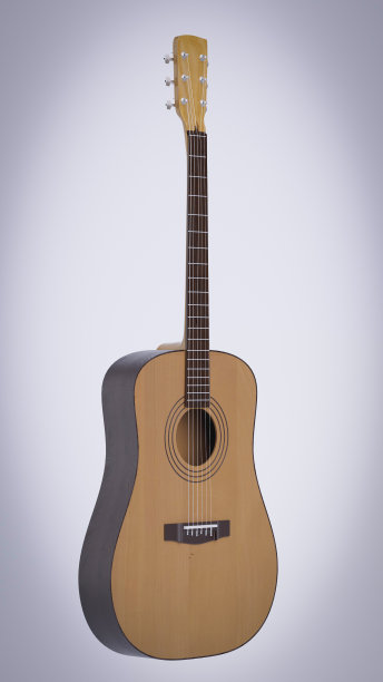 吉他与球音乐工具3d渲染素材图片下载