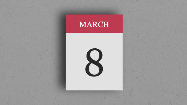 国际妇女节，日历图片下载