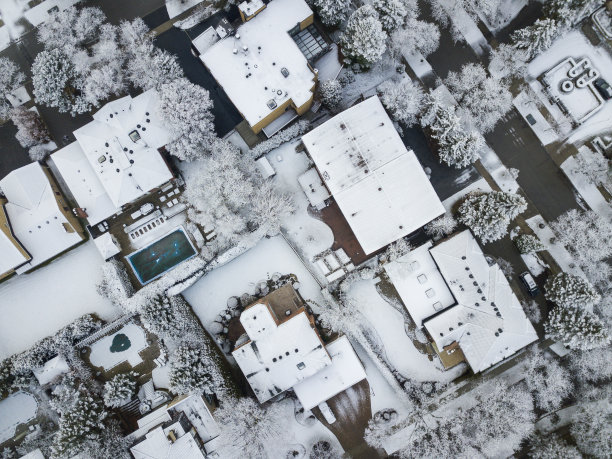 鸟瞰图北约克，多伦多图片下载