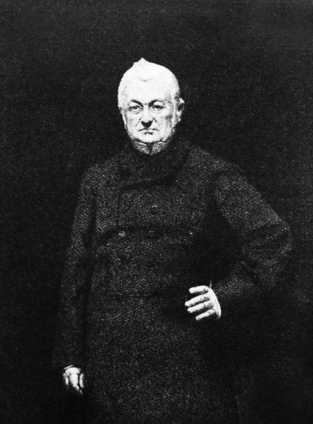 阿道夫·蒂尔的肖像，一位法国政治家和历史学家，由法国画家Léon博纳特在旧书《绘画的历史》，由r·穆特，1887年，圣彼得堡图片下载