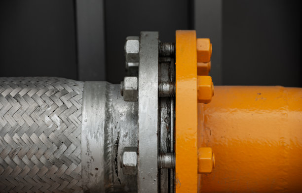 室外天然气连接管法兰图片下载