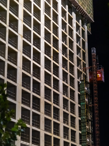 摩天大楼建筑工地图片下载