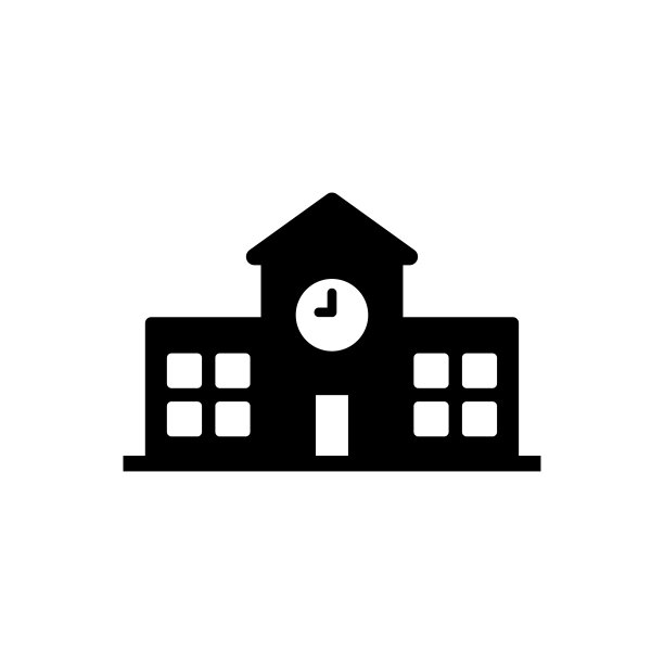 大学图标平面矢量模板设计流行图片下载