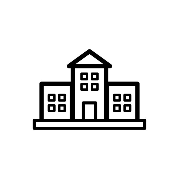 大学图标平面矢量模板设计流行图片下载