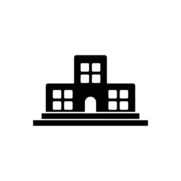 大学图标平面矢量模板设计流行图片下载