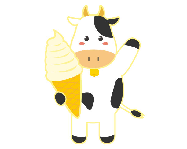 牛和软服务矢量插图图片下载