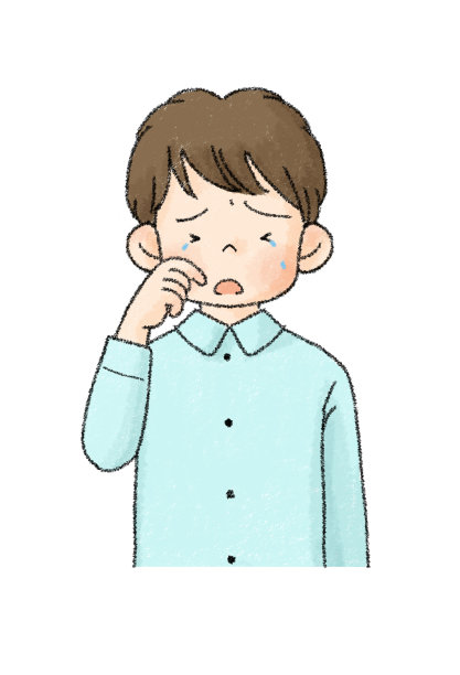 情感表达插图(男孩)图片下载