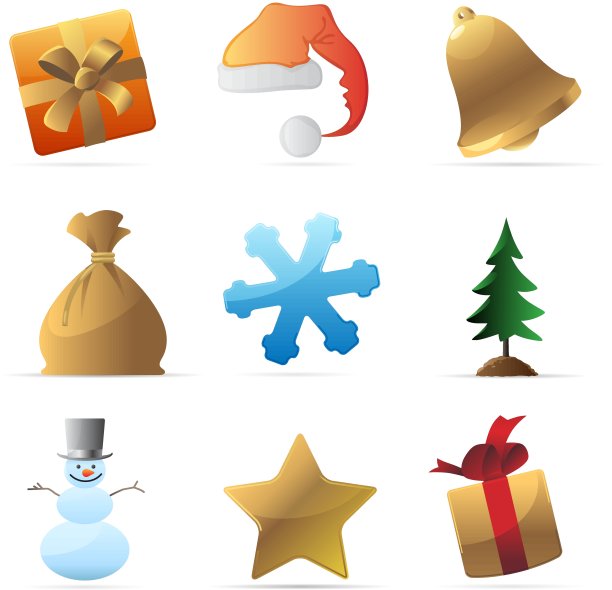 图标为圣诞节图片下载
