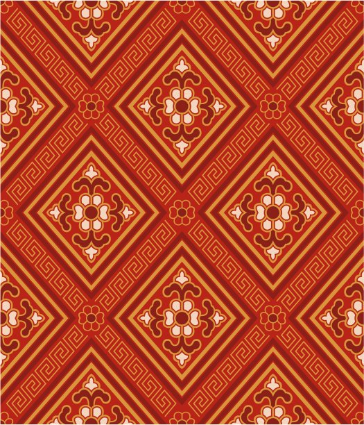 无缝中国传统图案图片下载