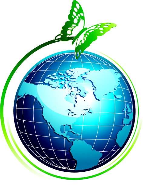 蓝色的蝴蝶球图片下载