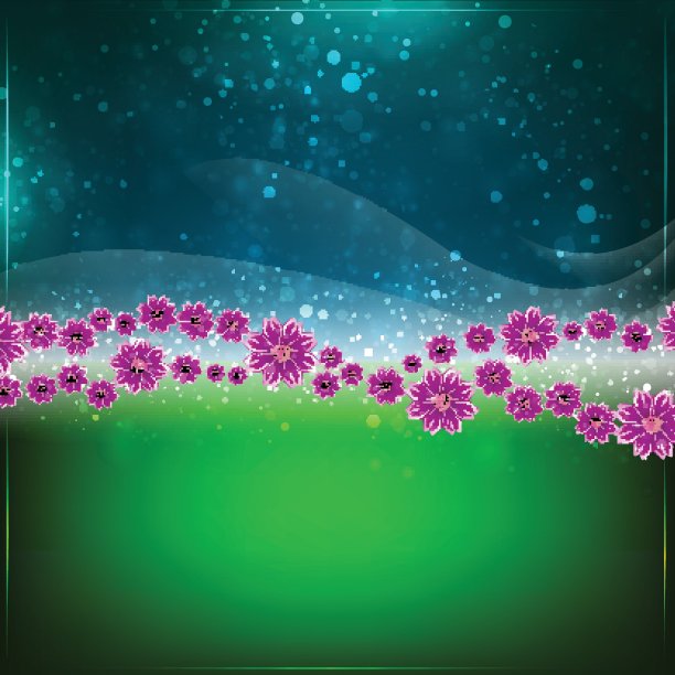 春季或夏季抽象背景。图片下载