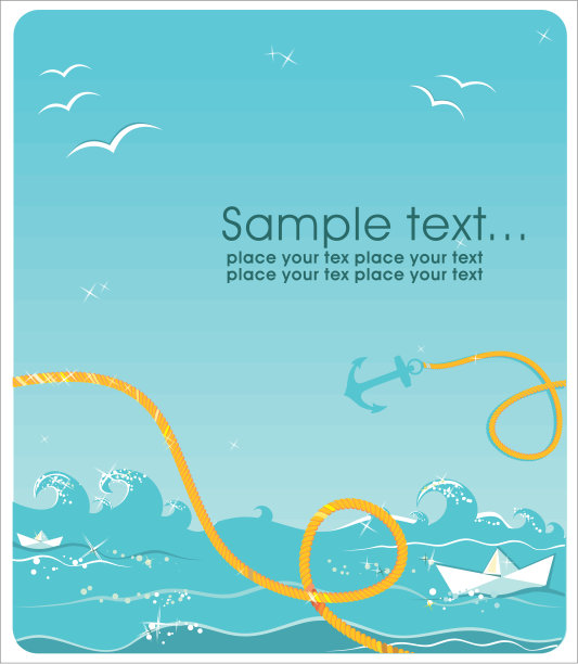 夏天海洋背景。图片下载