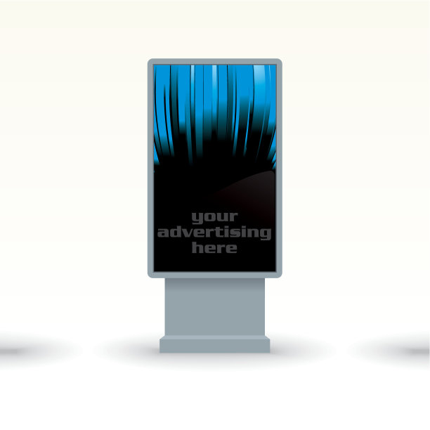 户外广告citylight图片下载