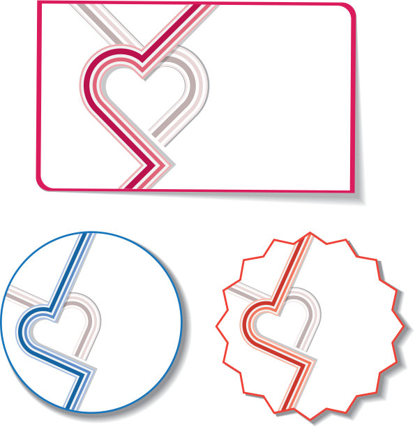 心贴纸图片下载