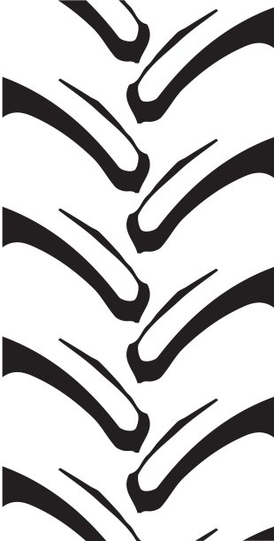 拖拉机胎面花纹图片下载