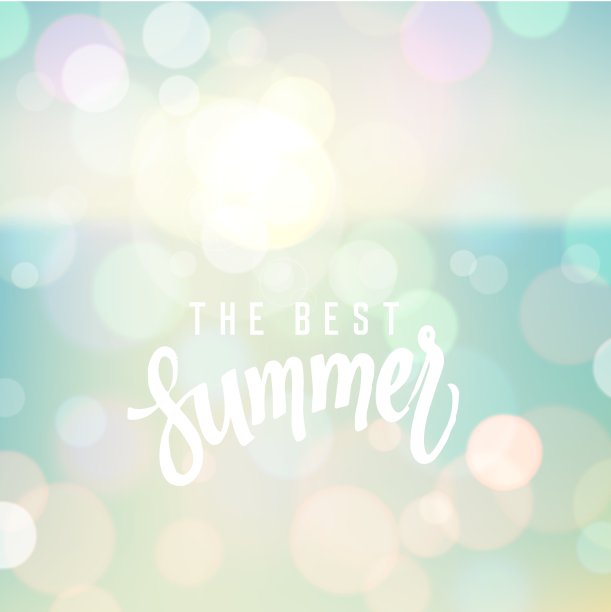 夏日热带海滩背景图片下载