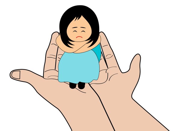 伤心的女孩图片下载