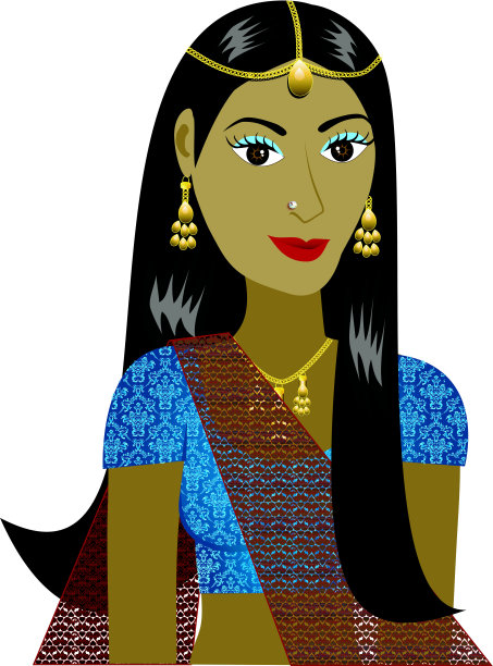 印度女孩阿凡达图片下载