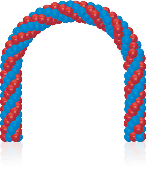 拱的气球图片下载