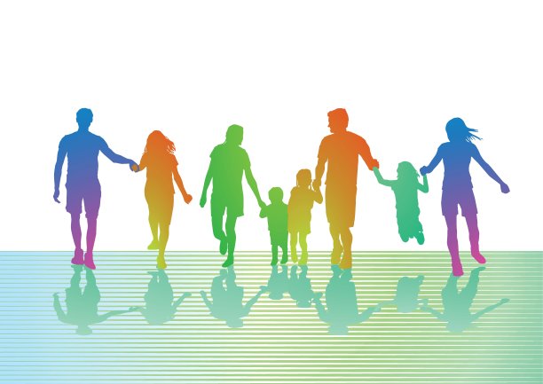 丰富多彩的家庭旅行图片下载