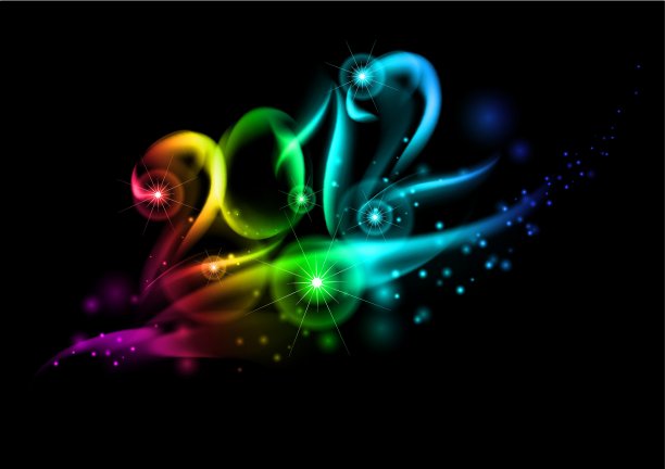 二千零一十二年。图片下载