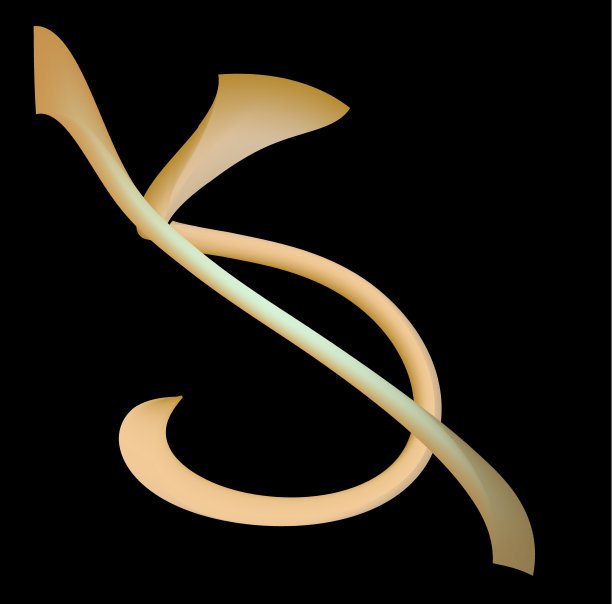 网格抽象图形彩色金银图片下载