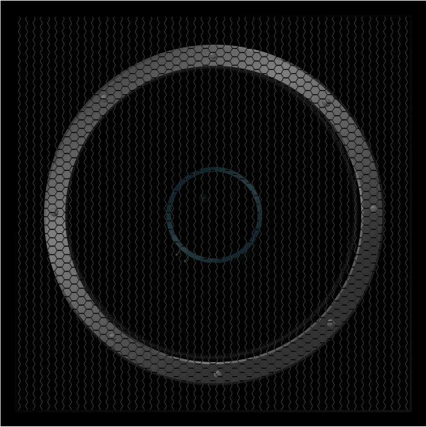 黑色扬声器特写-向量图片下载