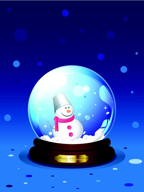 她与雪人图片下载