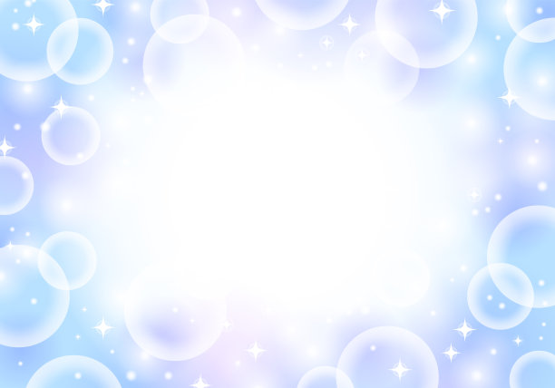 气泡的背景给人一种清凉的感觉图片下载