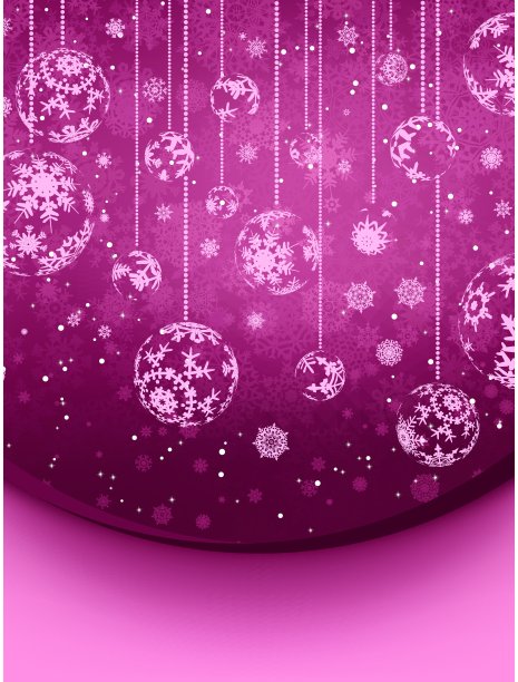 优雅温柔的圣诞贺卡。EPS 8图片下载