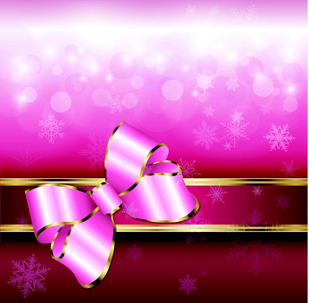 抽象背景与雪花图片下载