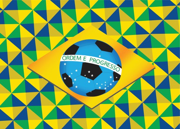 摘要背景巴西国旗概念构思设计图片下载