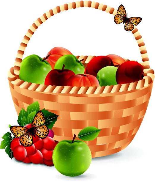 水果篮图片下载