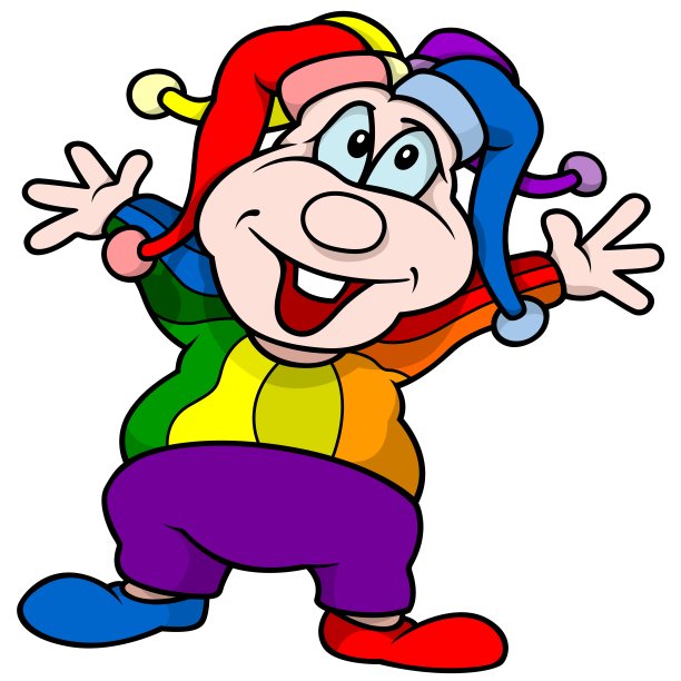 马戏团的小丑图片下载